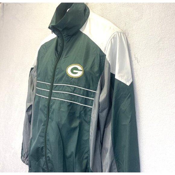 NWT Green Bay Packers Windbreaker Jacket Mens Large L SI NFL Sports Illustrated - Picture 2 of 14